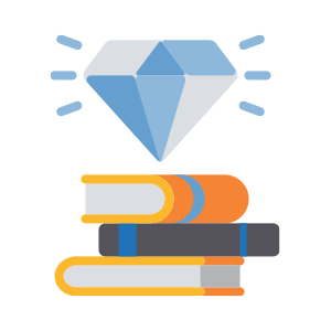 conhecimento diamante livros